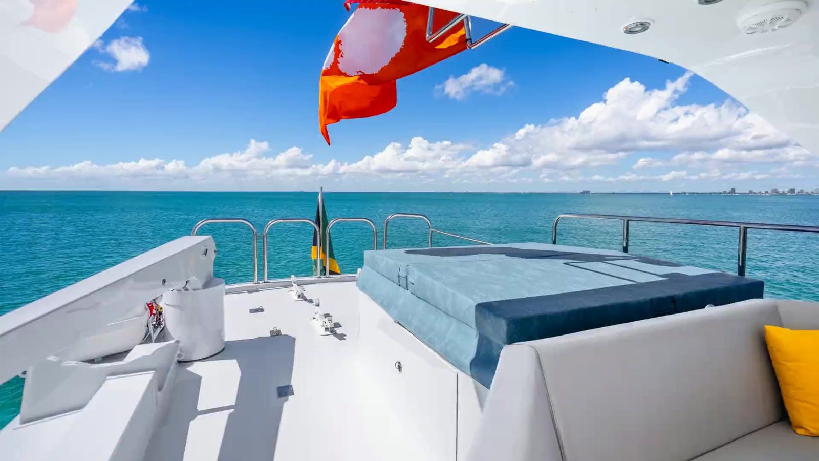 Guests relaxing on deck